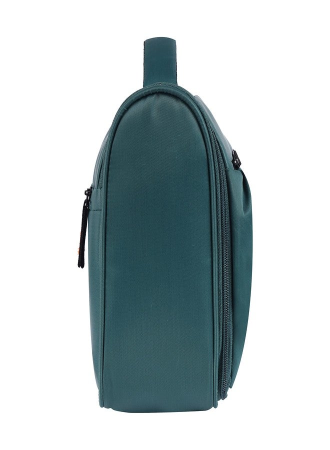 جير زجاجة مجموعة أدوات النظافة من جير ساف. حقيبة أدوات النظافة باللونين الأخضر والبرتقالي مع حلقة تعليق على الحائط (ACCSUVEKT4406) - Image 4